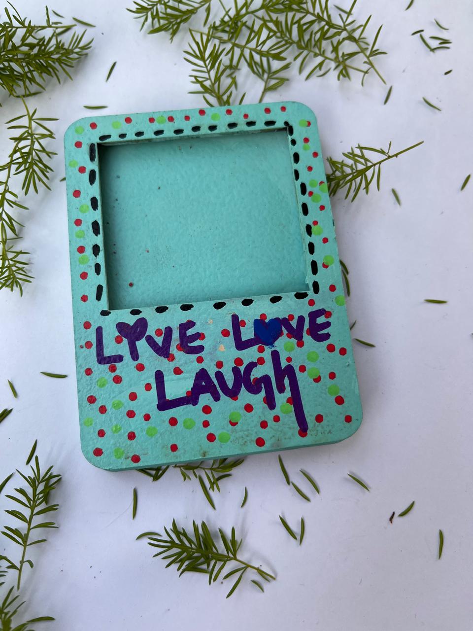 Vintage Style Hand-Painted Wooden Quote Board